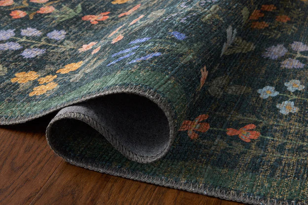 Rifle Paper Co x Loloi Edinburgh Campbell Rug - Navy