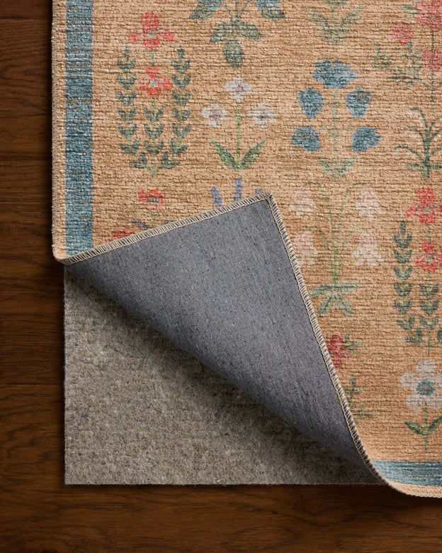 Rifle Paper Co x Loloi Edinburgh Campbell Rug - Wheat