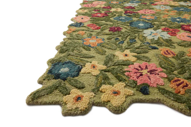Rifle Paper Co x Loloi Edith Rug - Green