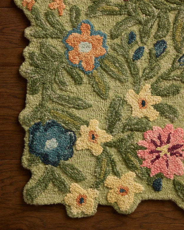 Rifle Paper Co x Loloi Edith Rug - Green