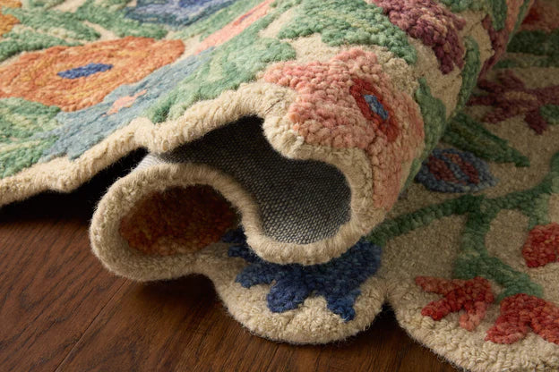 Rifle Paper Co x Loloi Edith Rug - Ivory