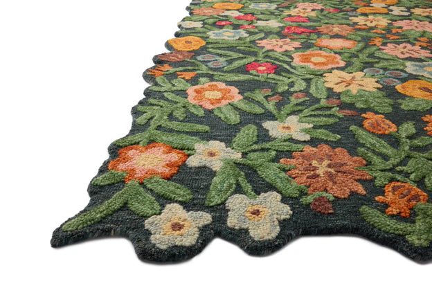 Rifle Paper Co x Loloi Edith Rug - Navy