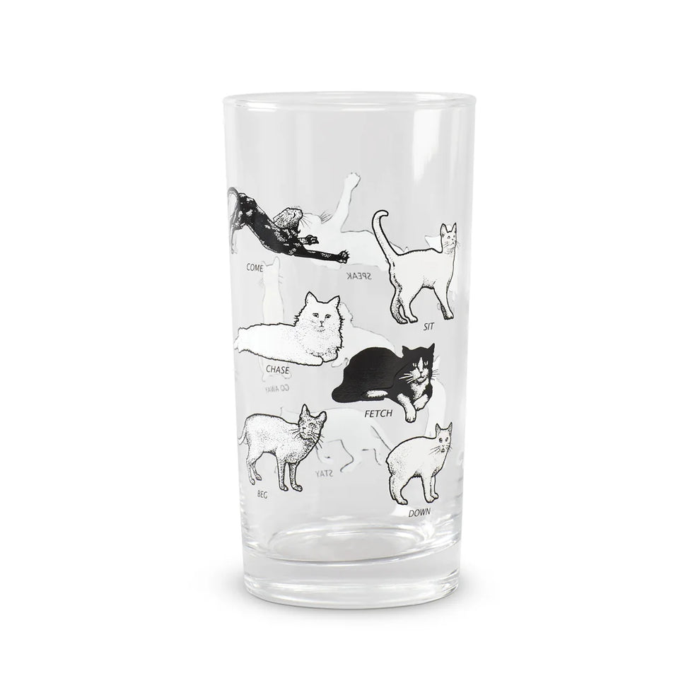 Cat Tricks - Highball Glass
