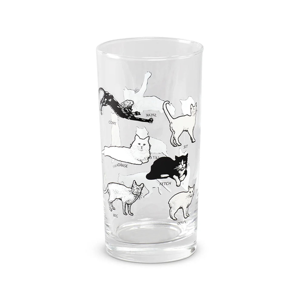 Cat Tricks - Highball Glass
