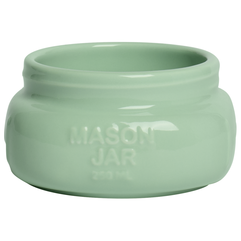 Farmers Market - Short/Wide Mason Jar - Mint