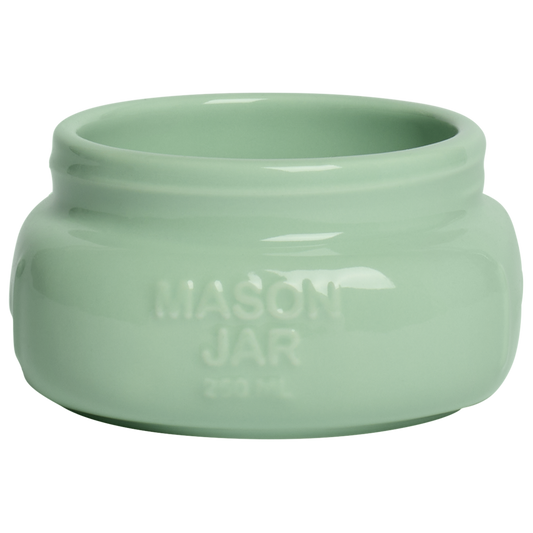 Farmers Market - Short/Wide Mason Jar - Mint