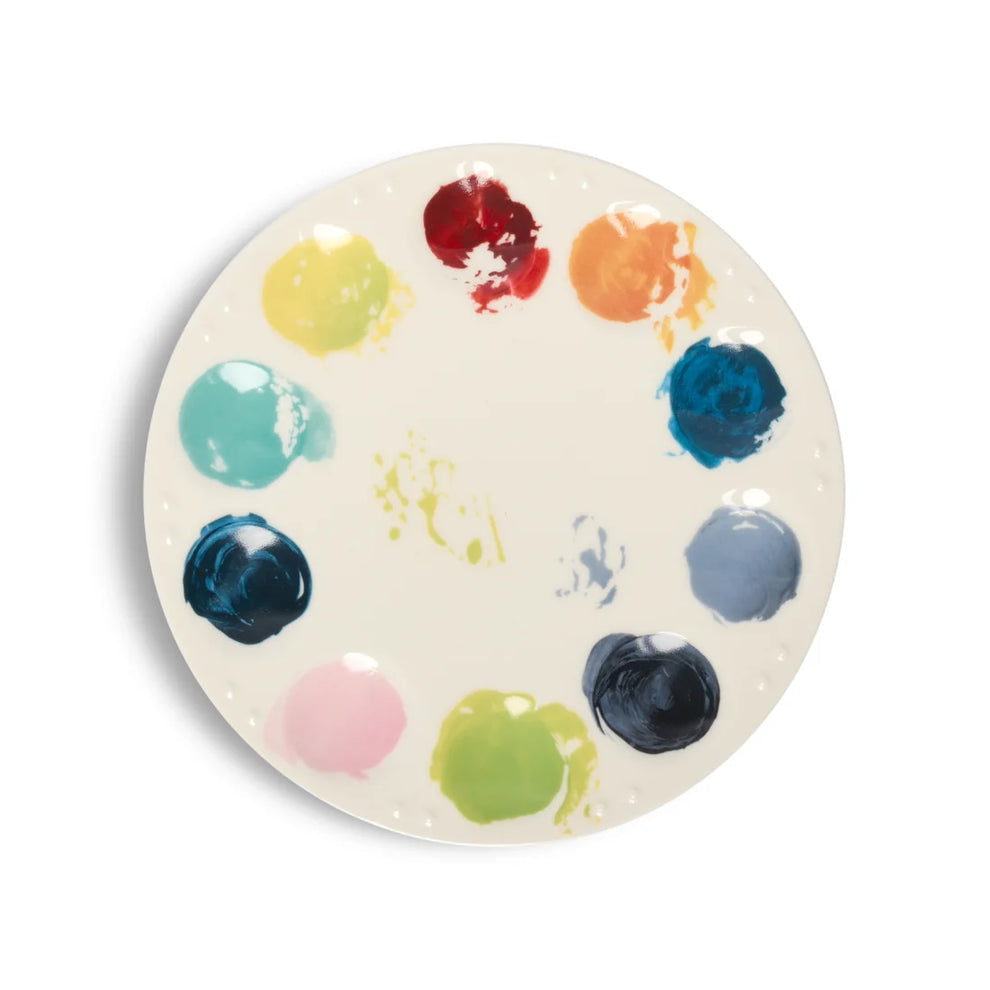 Artist Palette Side Plate