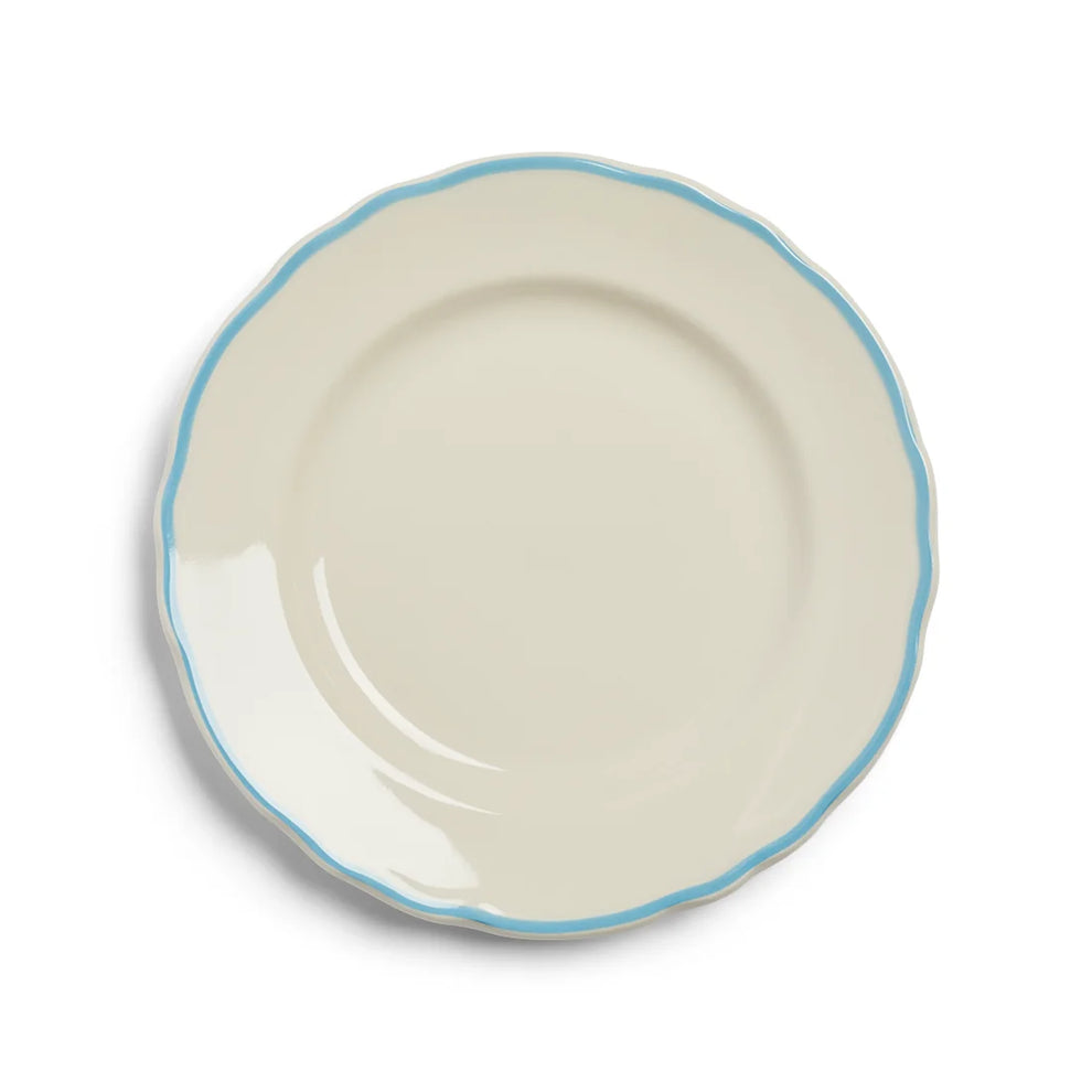 Skyblue Scallop - App Plate