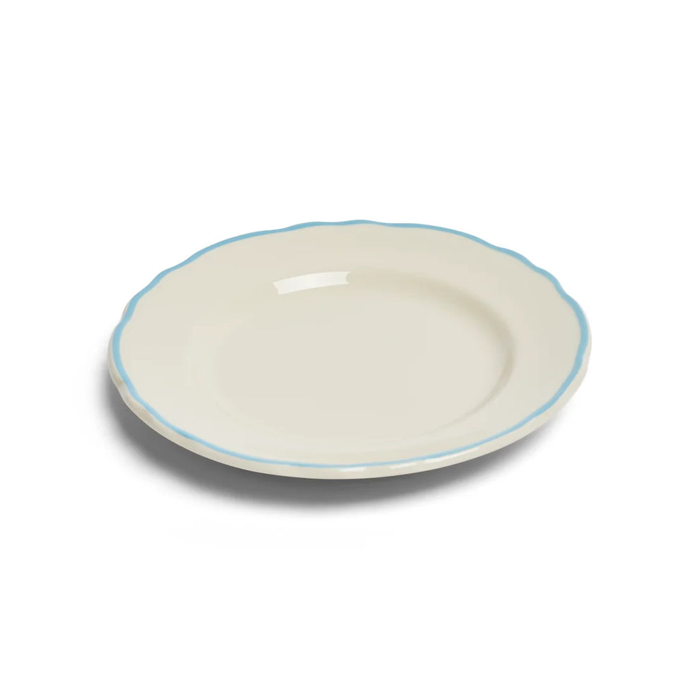 Skyblue Scallop - App Plate