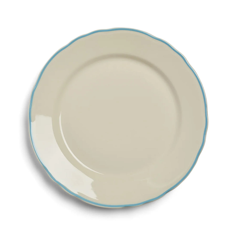Skyblue Scallop - Main Plate