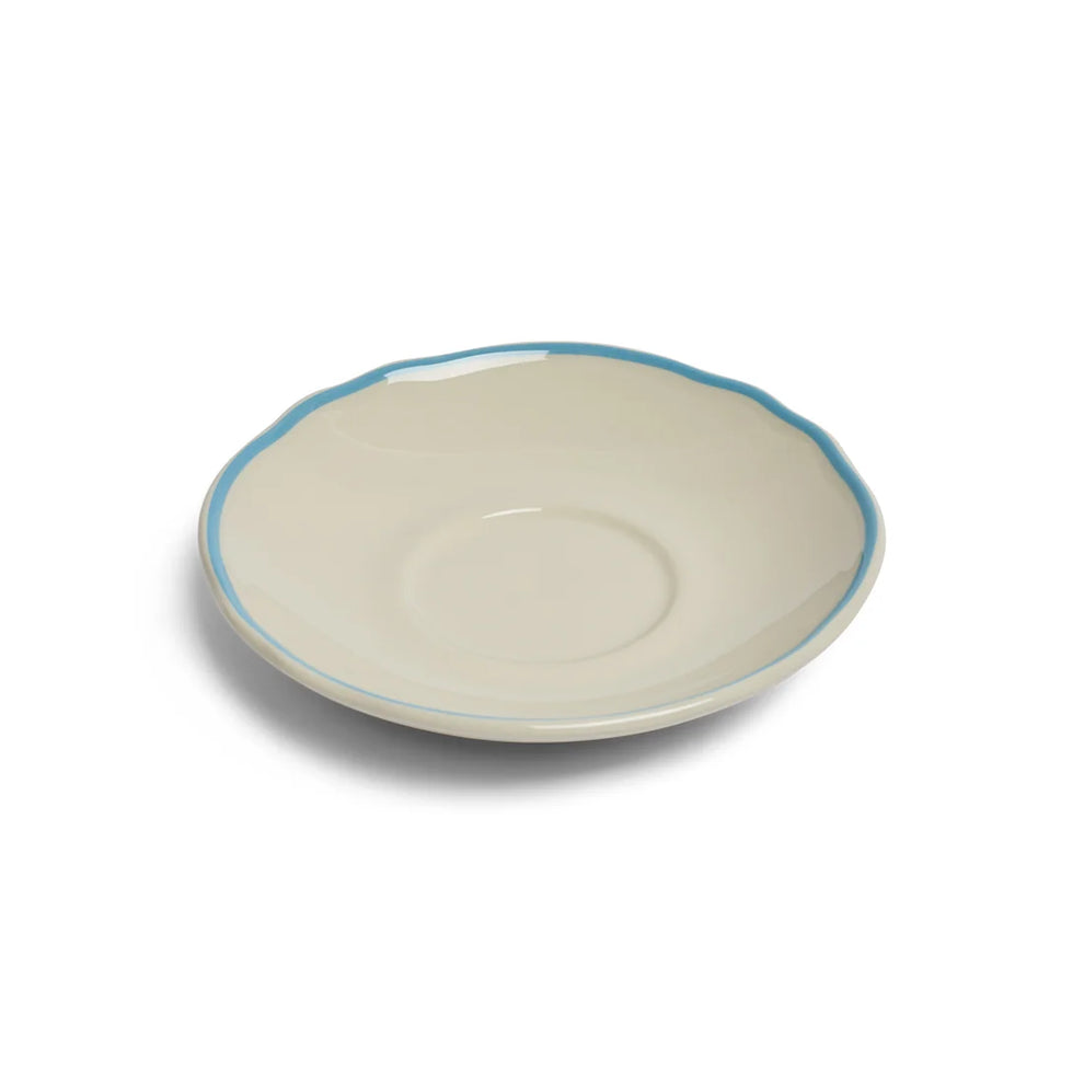 Skyblue Scallop - Tea Cup and Saucer Set