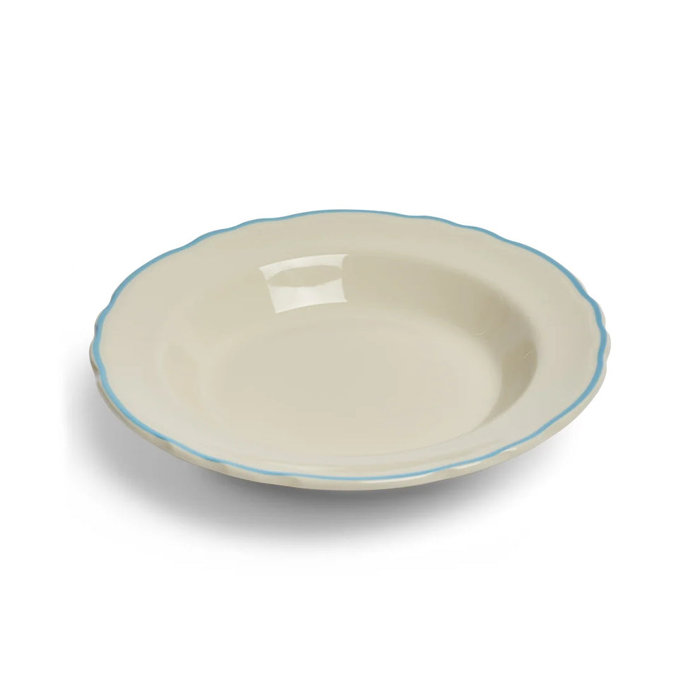 Skyblue Scallop - Soup Bowl