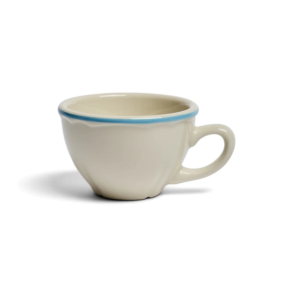 Skyblue Scallop - Tea Cup and Saucer Set
