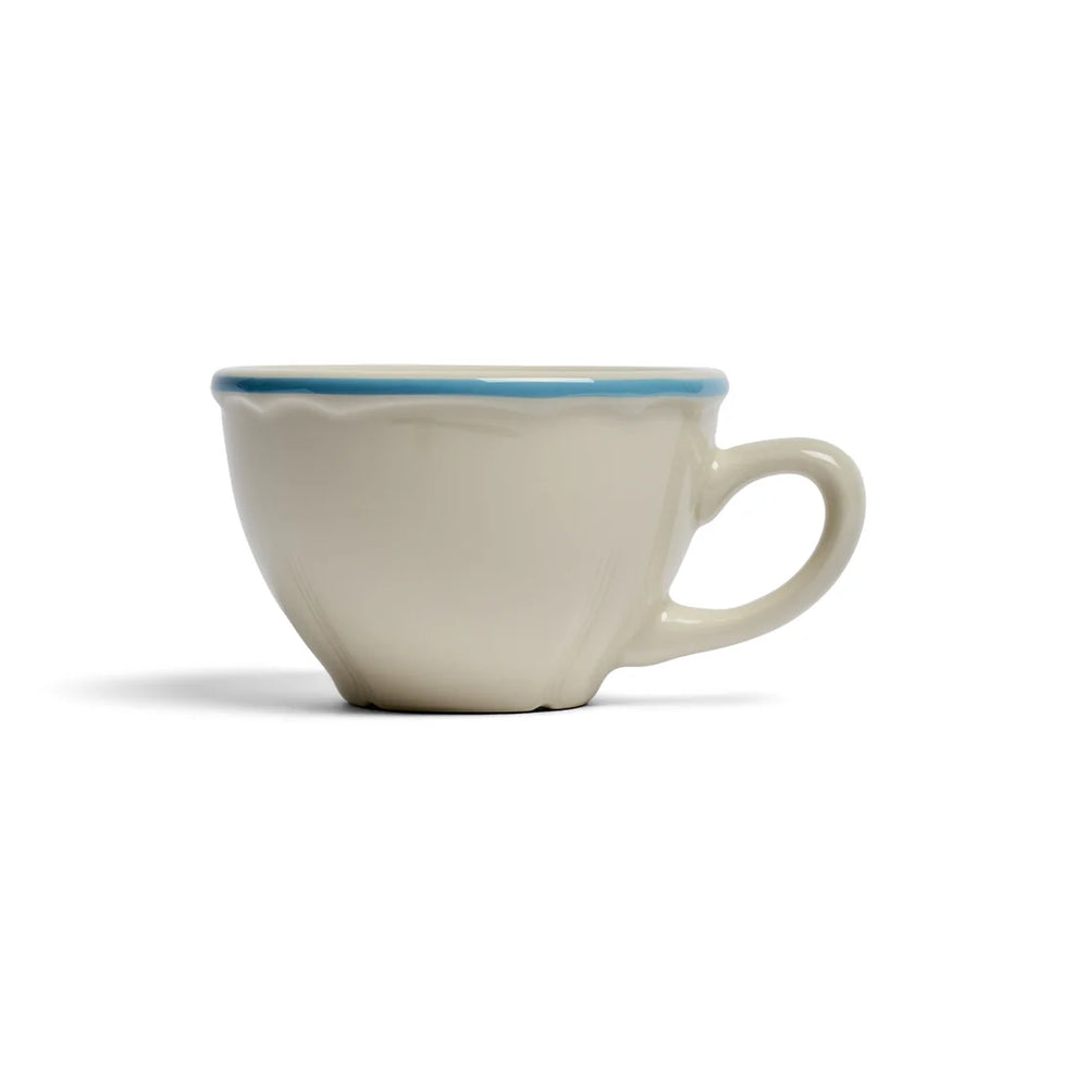 Skyblue Scallop - Tea Cup and Saucer Set