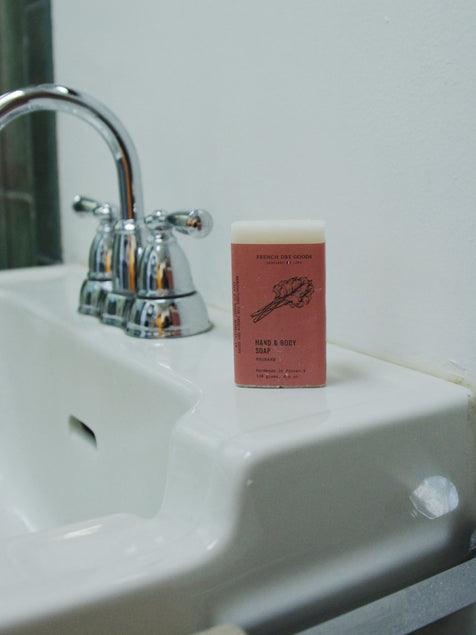 Hand & Body Soap Bar - Rhubarb