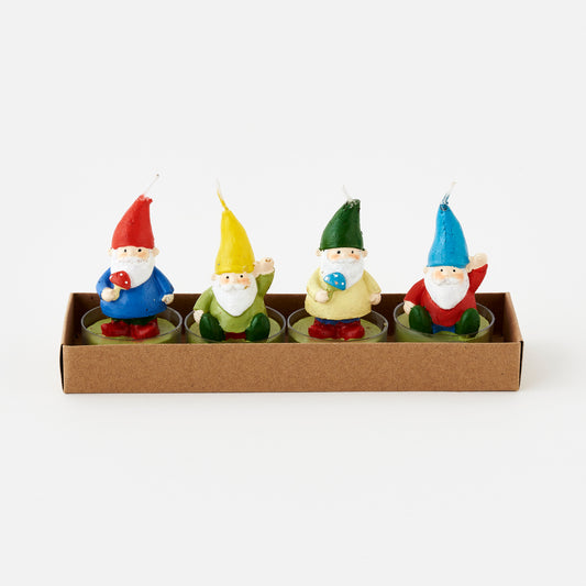 Gnome Tea Candle Set
