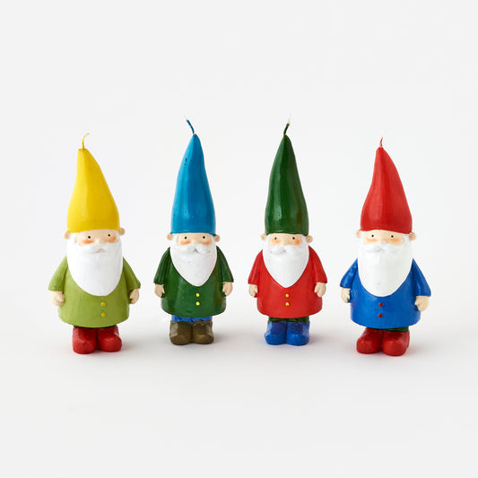 Standing Gnome Candle - Assorted