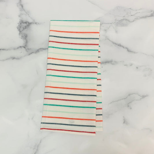 Candy Stripe Tea Towel