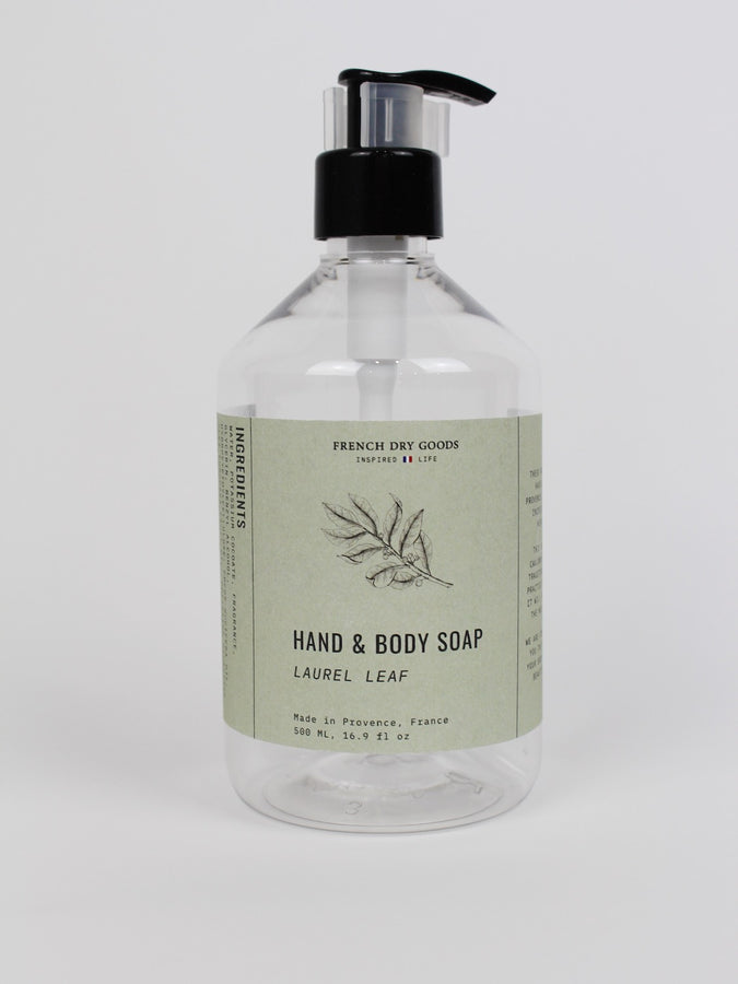 French Dry Goods Liquid Hand & Body Soap - Laurel Leaf