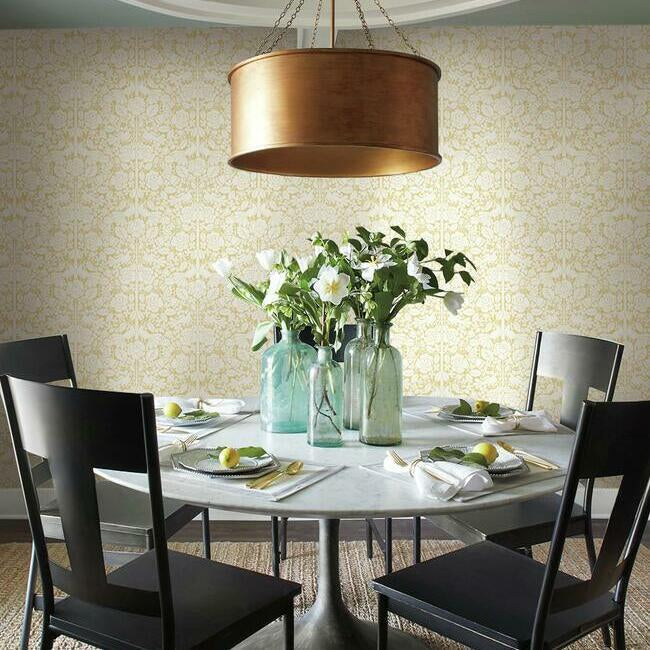 Magnolia Home Fairy Tales Wallpaper - Goldfinch Yellow