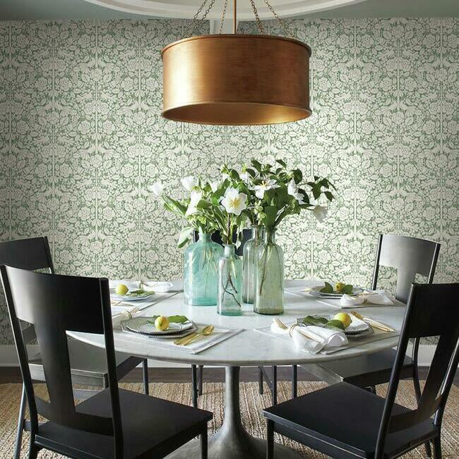 Magnolia Home Fairy Tales Wallpaper - Magnolia Green