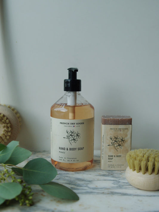 French Dry Goods Liquid Hand & Body Soap - Monoi