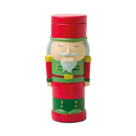 Nutcracker Candle - Pomegranate Spruce