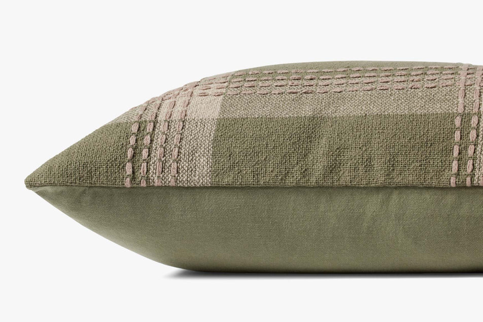 Jean Stoffer x Loloi Pillow Green / Multi (Set of 2)