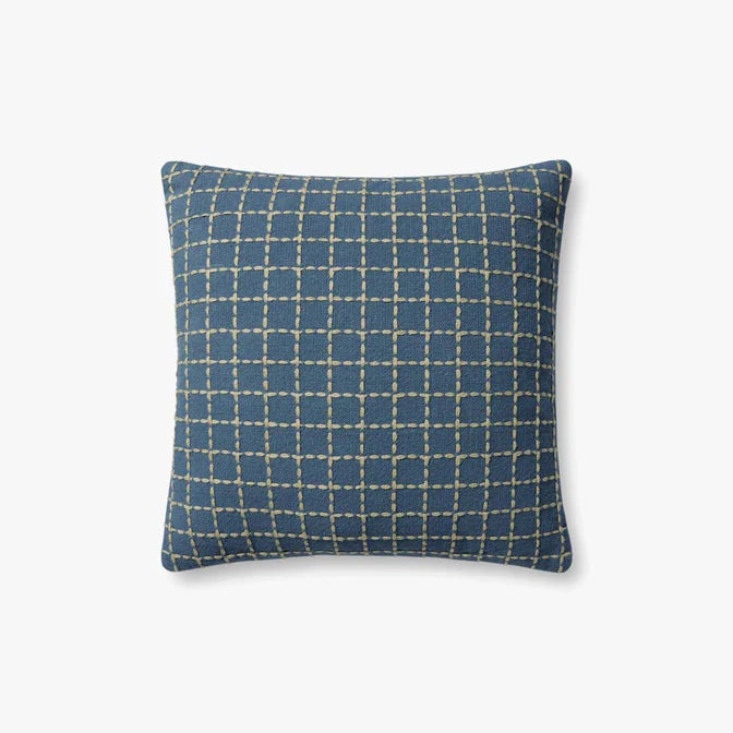 Jean Stoffer x Loloi Pillow Blue / Green (Set of 2)
