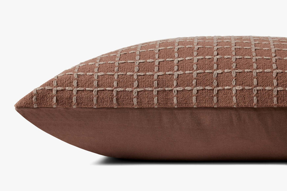 Jean Stoffer x Loloi Pillow Rose / Blush
