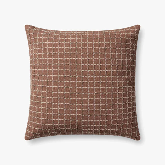 Jean Stoffer x Loloi Pillow Rose / Blush