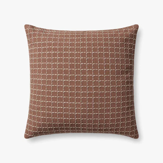 Jean Stoffer x Loloi Pillow Rose / Blush
