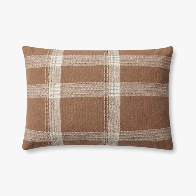 Jean Stoffer x Loloi Pillow Rust / Multi (Set of 2)