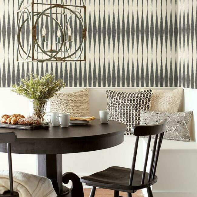 Magnolia Home Handloom Peel & Stick Wallpaper - Black