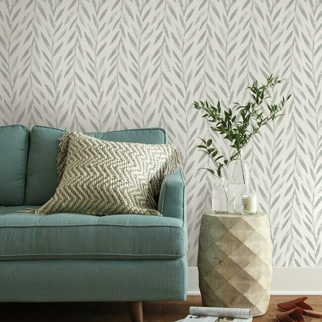 Magnolia Home Willow Peel & Stick Wallpaper - Gray