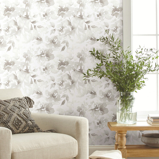 PSW1107RL  Simply Candice Abstract Neutral Peel and Stick Wallpaper