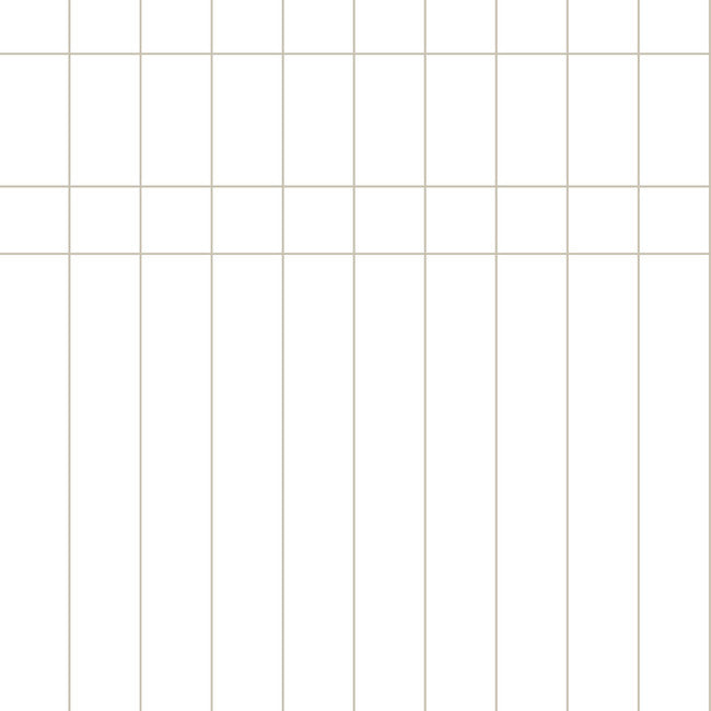 Magnolia Home Linear Gridwork Peel & Stick Wallpaper - Linen on White