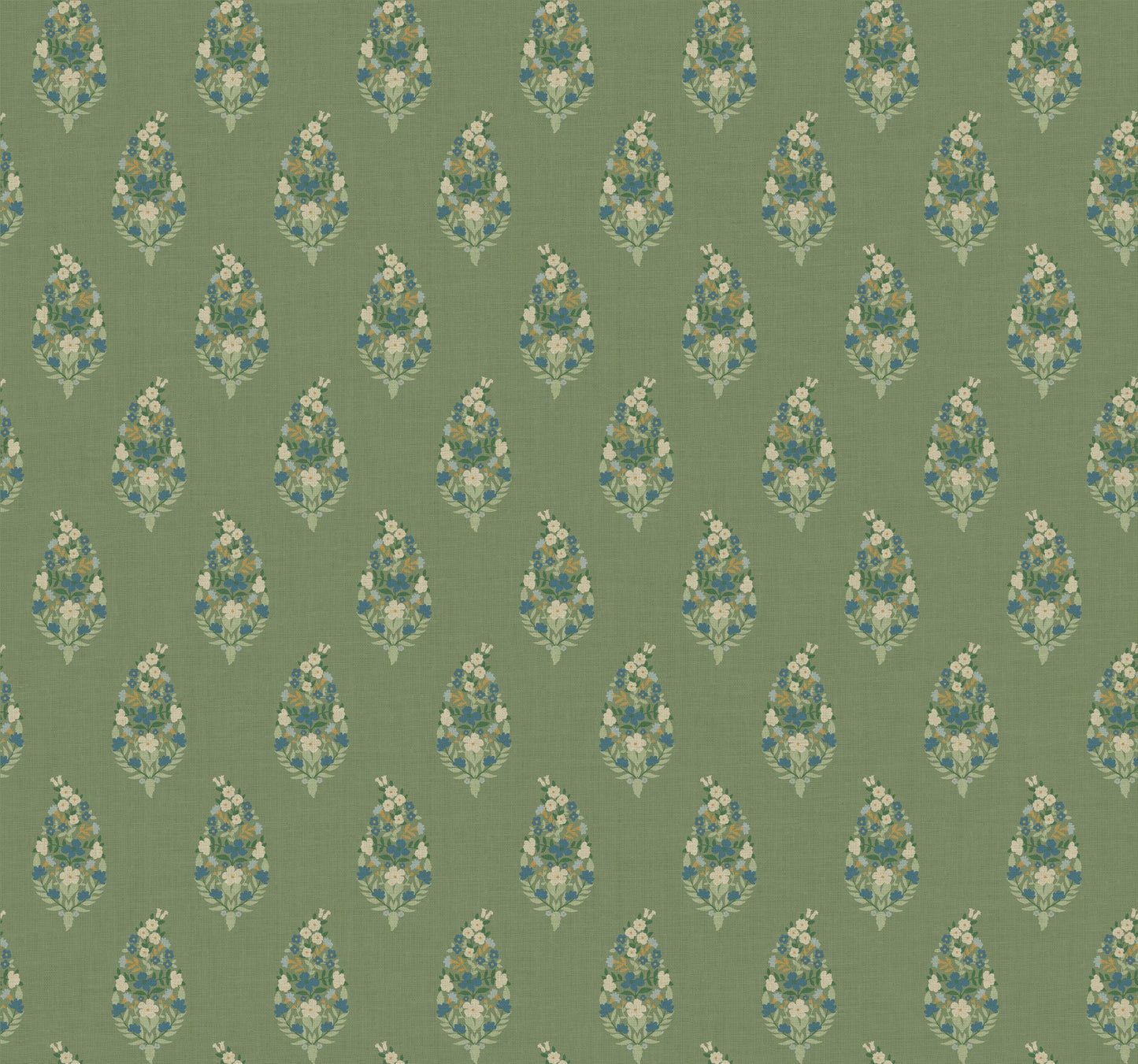 Rifle Paper Co Paisley Wallpaper - Green