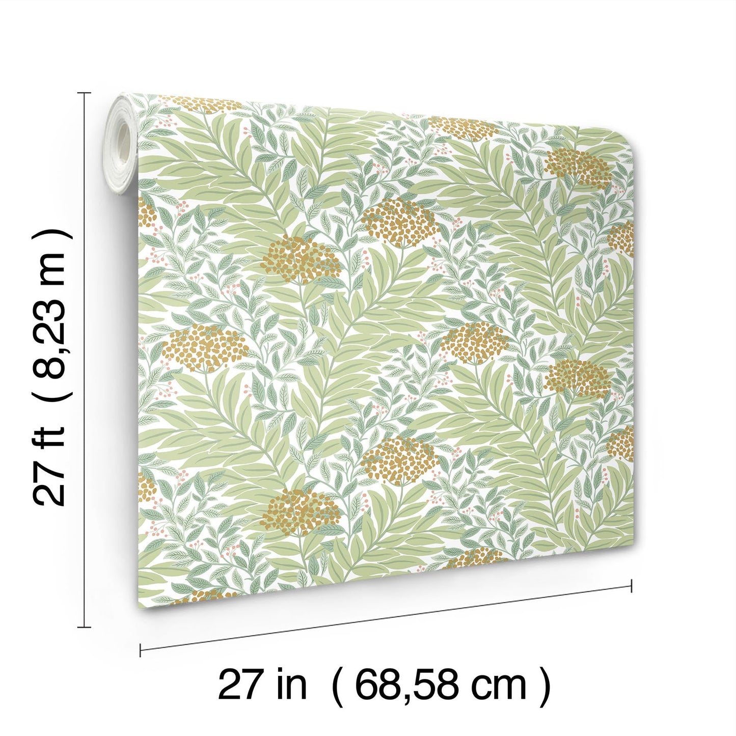 Rifle Paper Co Highgrove Wallpaper - White
