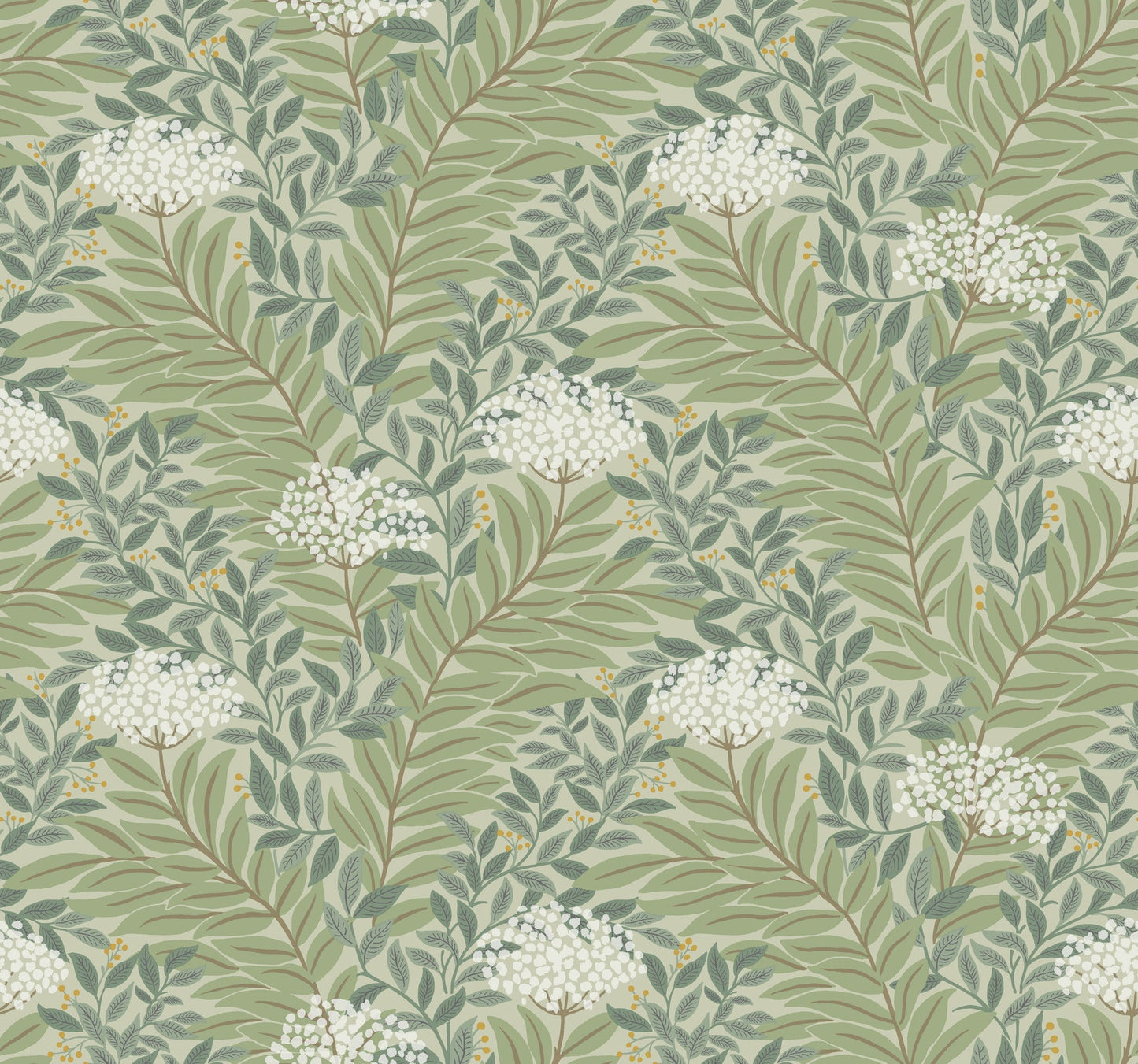 Rifle Paper Co Highgrove Wallpaper - Sage