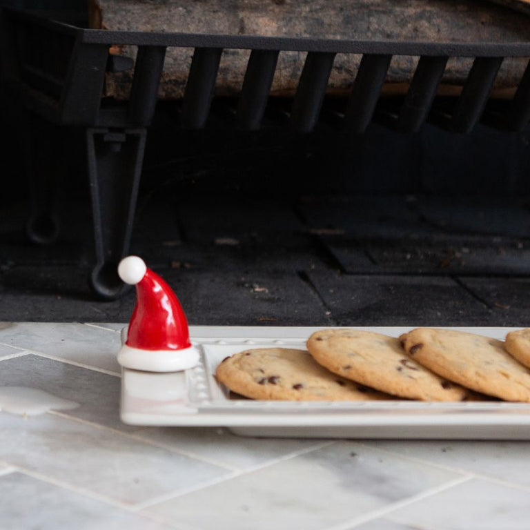 Nora Fleming Santa Stops Here
