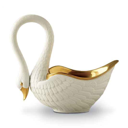 Swan Large Bowl - White