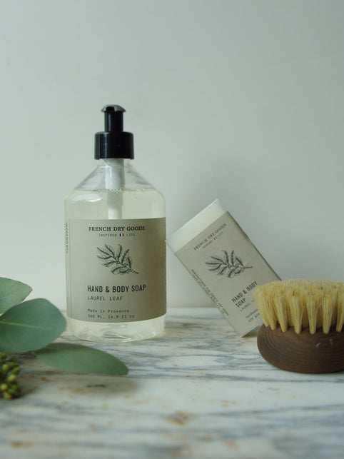 French Dry Goods Liquid Hand & Body Soap - Laurel Leaf