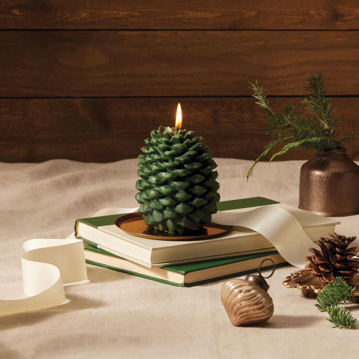 Frasier Fir Petite Molded Pinecone