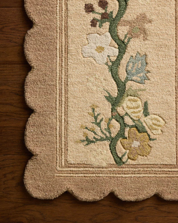 Rifle Paper Co x Loloi Thistle Rug - Neutral
