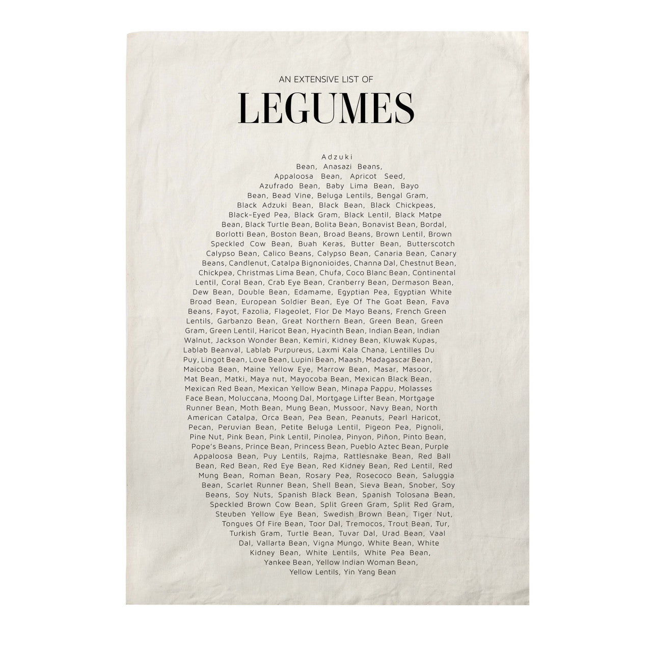 Tea Towel - Legume