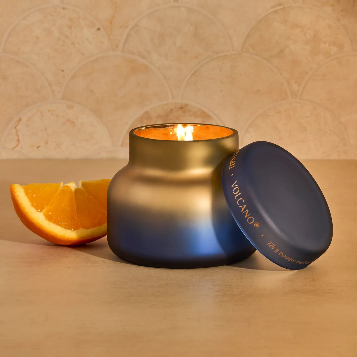 Capri Blue Volcano Petite Candle - Artisan Tuscan Radiance