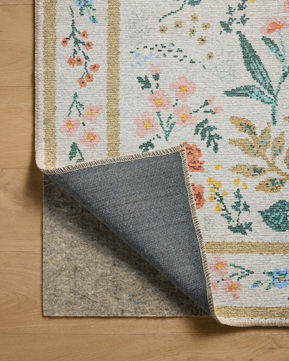 Rifle Paper Co x Loloi Wildwood Rug - Cream