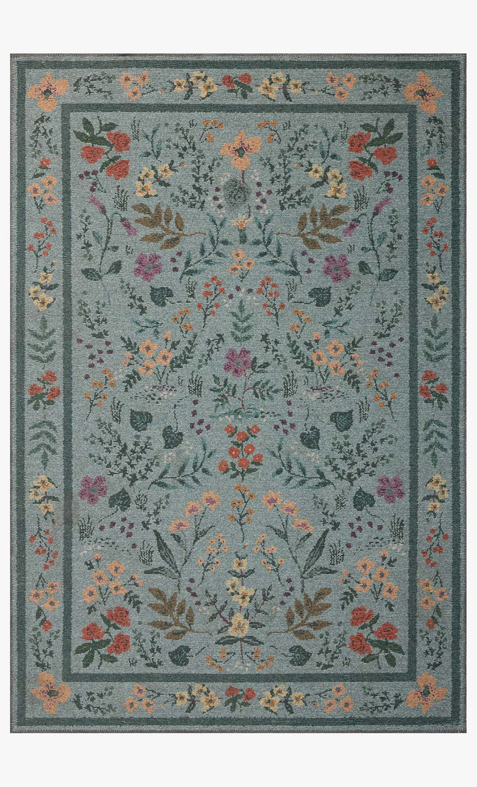 Rifle Paper Co x Loloi Wildwood Rug - Sage