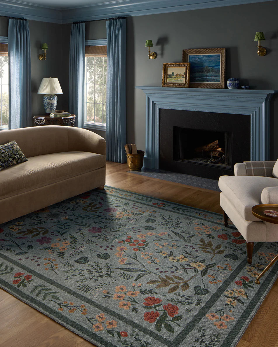 Rifle Paper Co x Loloi Wildwood Rug - Sage
